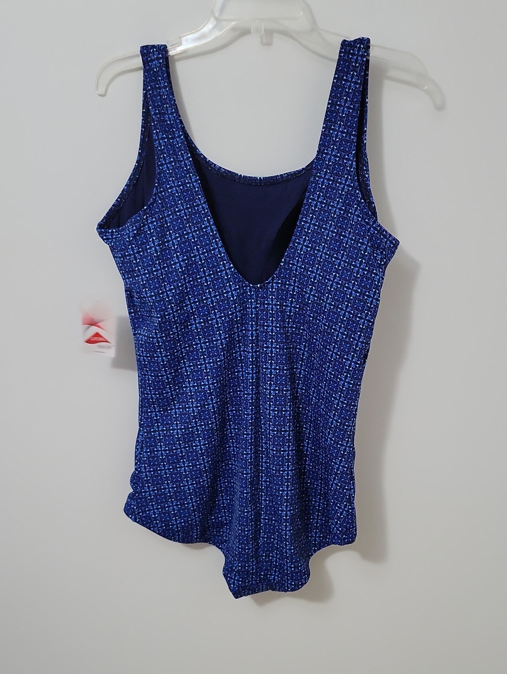 Lands' End One Piece Blue Swim Suit, Size 22W - Picture 6 of 8